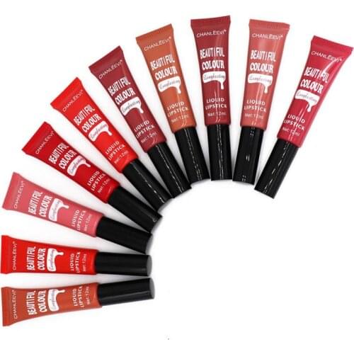 New Hose Liquid Lip Glaze New Hose Liquid Lip Glaze Moisturizing Waterproof Nonstick Cup Liquid Lipstick Liquid Lipstick TSLM1