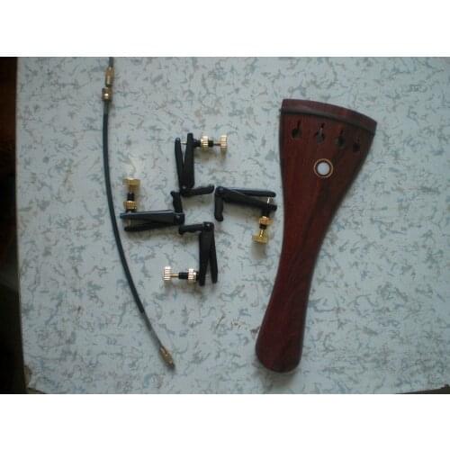 10 PCS SIAM ROSEWOOD Violin Tailpiece 4/4