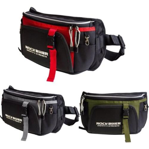ROCK BIKER Casual Fanny Pack Waist Bag Motorcycles Motocross Riding Bag