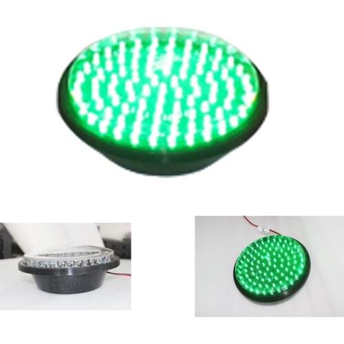 Traffic Signal Light Module 200mm Diameter 8 Inch Green Go Sign Road Safety Light DC 12 V Cheap LED Cluster