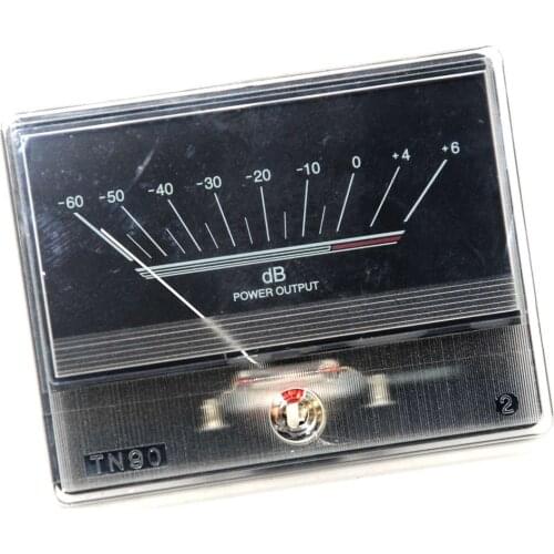 TN90-60 Denon VU Meter DB Level Header Audio Power Amplifier Chassis Backlight