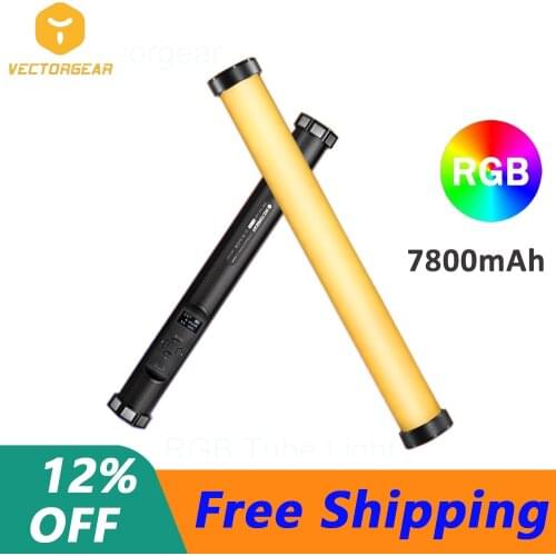 VECTORGEAR BL-240 RGB Tube Lamp hand-held bar fill lamp with special effects built-in 7800mah battery photography