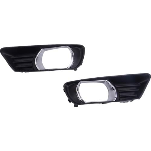 2Pcs 52127-06040 Front Bumper Lower Fog Light Trim Bezel Cover Trim 52128-06040 Fit for Toyota Camry 2007 2008 2009 Pre-facelift