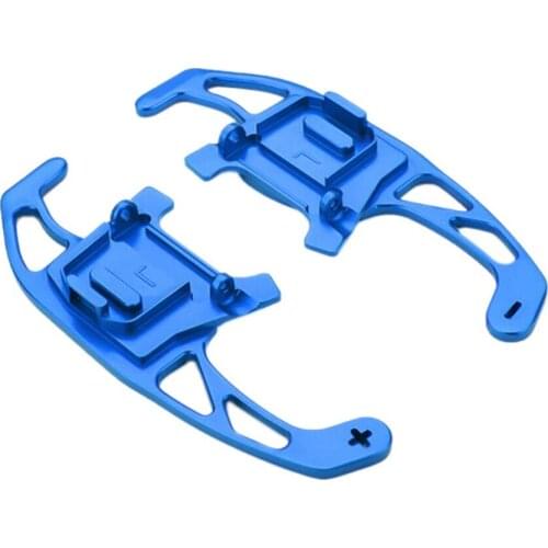 2Pcs GSD Car Steering Wheel Shift Paddle Shifter Extension for - R GTD GTE MK7 Scirocco 2015-2019 Car Accessories blue