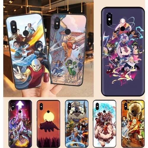 Avatar The Last Airbender Japan anime Phone Case For Xiaomi Redmi note 7 8 9 t max3 s 10 pro lite Luxury brand shell funda coque