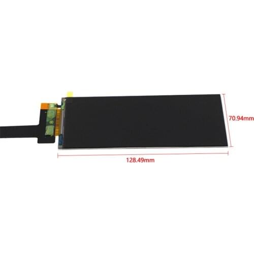 3D Printer Photocuring Display 2560x1440 2K LS055R1SX03 5.5 inch for VR boox touch DIY projector for PC and Raspberry Pi LCD