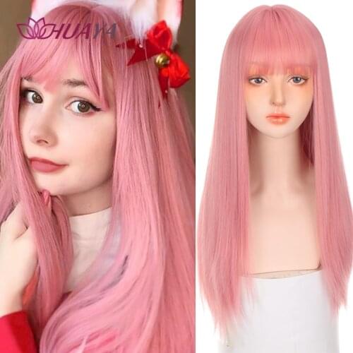 HUAYA Pink Wigs