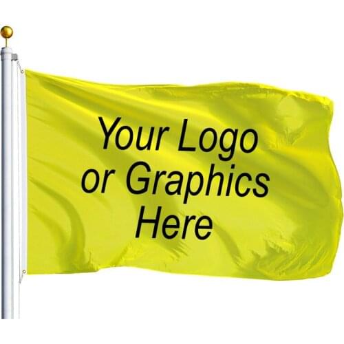 Custom 150cmx300cm Flag 5ftx10ft Sports Digital Printed Outdoor Indoor Double Stitched 100D Polyester Team Spirit Hot Selling