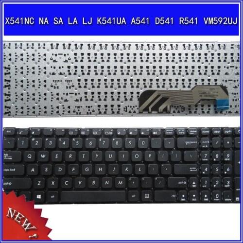 Laptop Keyboard For ASUS X541NC NA SA LA LJ K541UA A541 D541 R541 VM592UJ Notebook Replace Keyboard