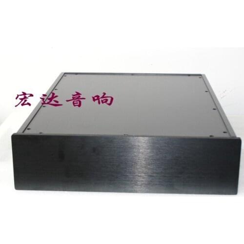 300B tube rear aluminum power amplifier chassis / AMP shell / case / DIY box (320 * 85 * 420mm)