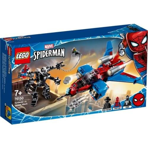 LEGO 76150 SPIDERJET VS MECH VENOM SPIDERMAN