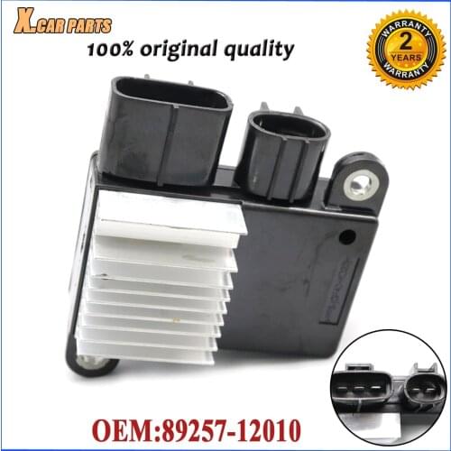 89257-12010 Car Fan Control Module Blower Resistance For Toyota Corolla Matrix 1.8L 2.4L For Mazda 5 CX-7 499300-3400 L33L1515Y