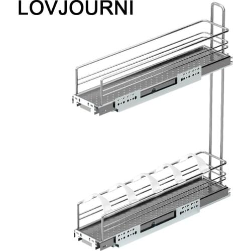 Mutfak Malzemeleri Colgar En La Ducha Stainless Steel Cocina Cuisine Organizer Kitchen Cabinet Cestas Para Organizar Basket