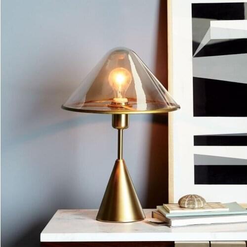 Nordic Luxury Creative Metal Table Lamp Home Bedroom Bedside Reading Desk Light TA110
