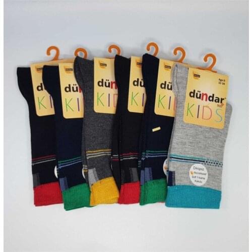 Male Child 6'lı Package Seamless Micro Modal Soft-Flushing Fragrant Socket Socks