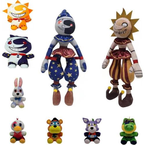 New FNAF Plush Toy Doll Golden 5 Night Freddy Foxy Bonnie Chica FNAF Stuffed Animals Doll Christmas Birthday Gift For Children