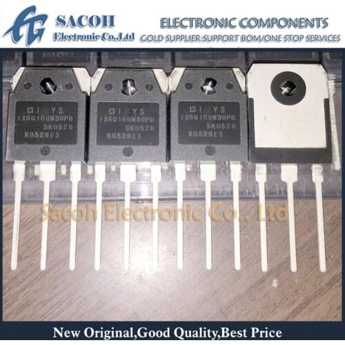 Free shipping 5Pcs IXGQ160N30PBD1 IXGQ160N30PCD1 IXGQ160N30P2D1 TO-3P 106A 300V High Current IGBT