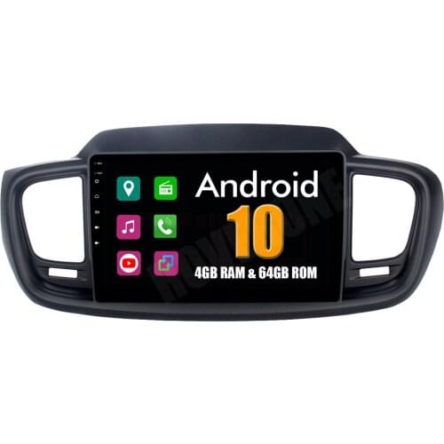 RoverOne Android 10 Car Multimedia System For Kia Sorento 2015 2016 Octa Core Radio GPS Navigation Media Player PhoneLink