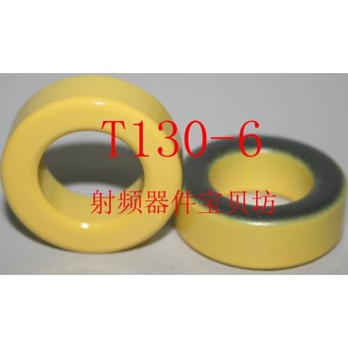 T130-6, RF Iron Powder Toroidal: T130-6