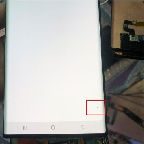 For Samsung Note 20 ultra LCD Display Touch Screen Digitizer Assembly For Samsung Note20 Ultra LCD Frame With Dead Pixel
