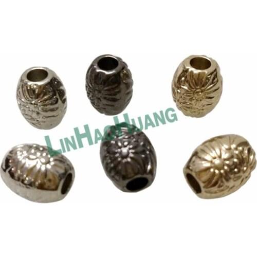 100pcs/lot Button stopper wholesale zinc alloy spring buckle lock metal bell rope buckle artesanatos acessorios Stopper-8MM