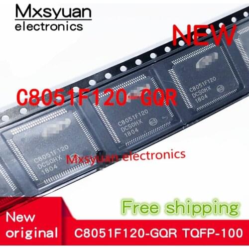 5pcs~20pcs/lot C8051F120 C8051F120-GQR TQFP-100 serial chip new original