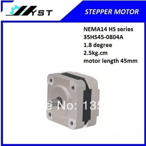 5pcs/lot cheapNEMA14 cnc stepper motor 1.8degree 0.8A 2.5kg.cm