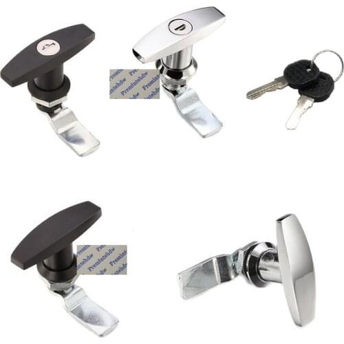 2Pcs/Lot Premintehdw Cabinet Box Cam Lock T Handle industrial box case locker latch keyed alike