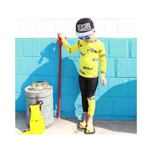 Children Plus Size Bathing Suits Closed Swimsuit Guard Clothing Child Swimsuits Surfing Swim Bikini New Cute For Boys 2019