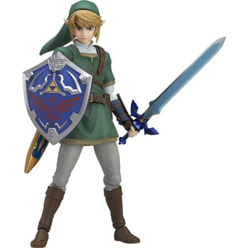 Fashion Games Action Figure The Zelda Twilight Princess Link Figma Action Figure 14cm