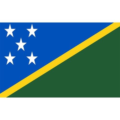 Yehoy hanging 90*150cm Solomon Islands Flag For Decoration
