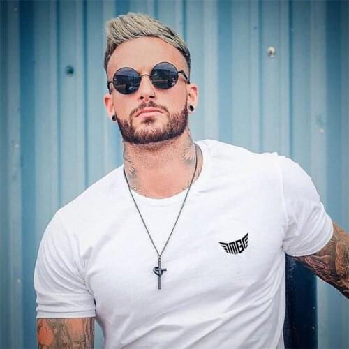New Brand Mens Streetwear T shirt Cotton Fashion hip hop Short Sleeve Tshirt 2021 Summer Casual Mens O neck Slim Fit T-Shirts