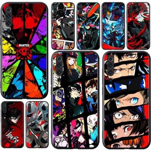 Hot Anime Persona 5 Game For Xiaomi Mi 11i 11 10T 10 9T 9 A3 8 Lite CC9 SE Note10 Lite Ultra Pro Soft Silicone Phone Case