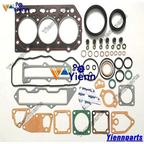 For Yanmar 3TNB84 Overhaul Full Head Gasket Set Kit For Yanmar FX235 FF245D F255 F265 Tractor Engine Spare Parts