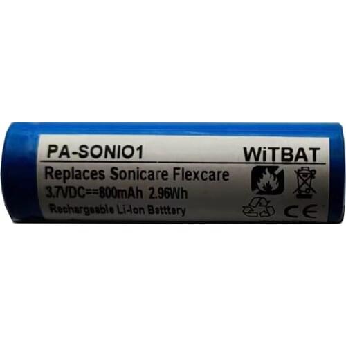 3.7V 800mAh Li-ion Battery Suitable for HX6930 HX6942 HX6710 HX6730 electric toothbrush battery Rechargeable Replacement