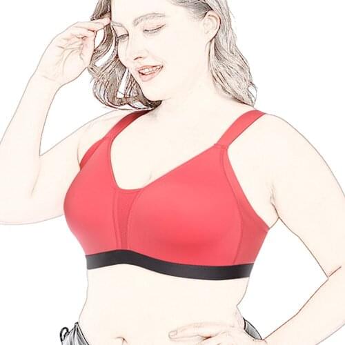 Padded Soft Cotton Bra Full Coverage Seamless Unlined Underwear bralette gather crop tops High Elastic Sports Vest Large Size