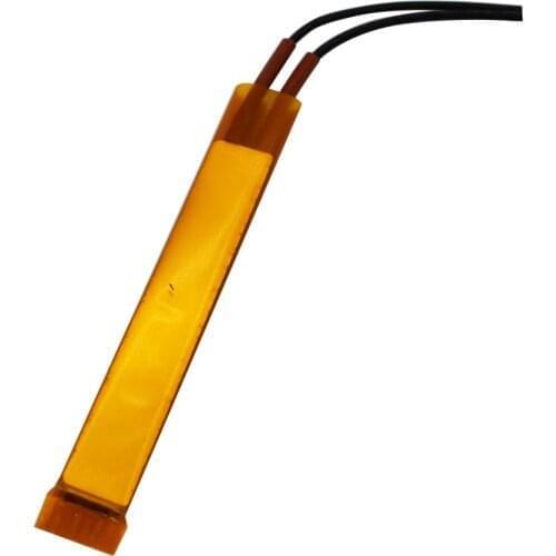 5PCS/LOT 100x15x3.5mm PTC Heating Element 220V Thin Film Heater Thermostat Aluminum Shell Ceramic Heater Heating Plate