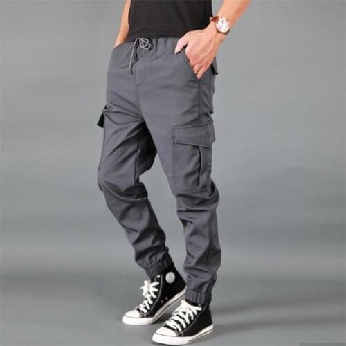New2020 Plus Size M-4XL Men Cargo Pants Winter Thick Warm Pants Full Length Multi Pocket Casual Military Baggy Tactical Trousers