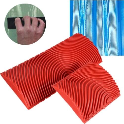 New wood grain imitation wood grain tool wood grain roller wood grain sheet art paint texture paint printing tool 3 inch 6 inch