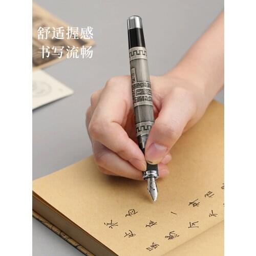 Fountain Pen Jinhao High Quality Ink Pen Business Office Supplies Write Word Pens Gift Feather Calligraphy pen Luxury pluma