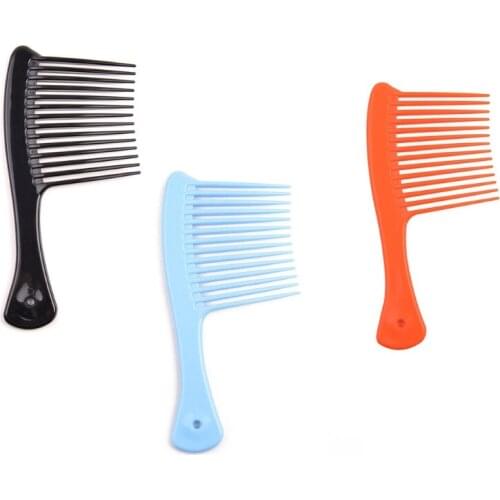 Detangling Hairbrush Wide Tooth Detangler Hair Comb Salon Hairdressing Styling Tool Broadsword Hair Comb for Womens Mens