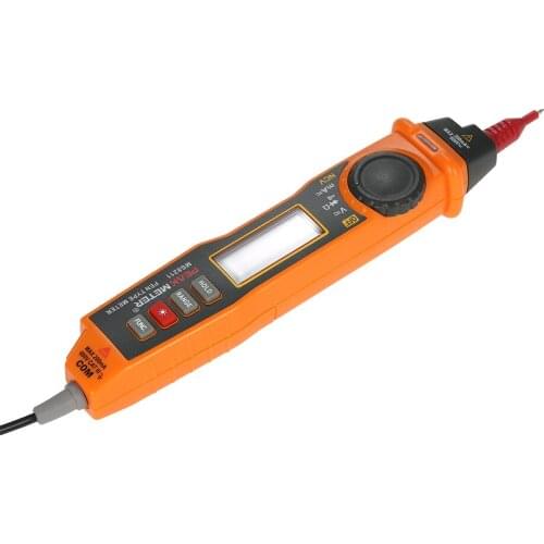 Pen-type Digital Multimeter with NVC Non-Contact DC/AC Voltage Current Continuity Measurement Auto Manual Range Data Hold