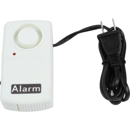 CN Plug 220V LED Indicator Smart 120db Automatic Power Cut Failure Outage Alarm Warning Siren