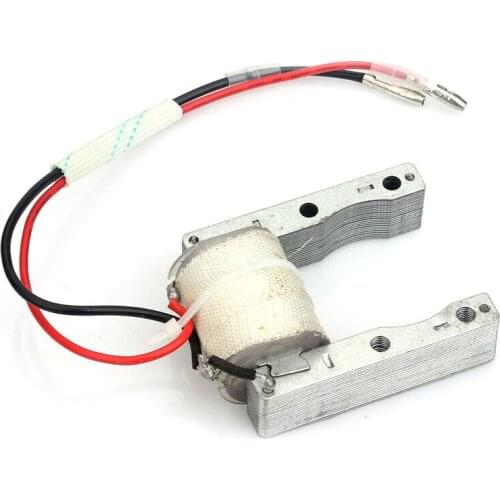 Universal Iron Magneto Stator Coil CDI Spark Ignition Coil Fit For 49cc 50cc 60cc 66cc 80cc 2 Stroke Engine Motorcycle