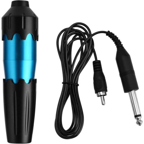 Aluminum Alloy Rotary Tattoo Machine Pen Type Shader Liner Coloring Tattoo Motor Power Cord Kit for Artists Tattoo Supply