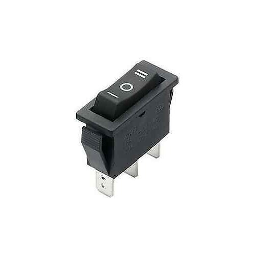 10) Black SPDT NO/OFF/NO 3 Position 15A 3 Pin Boat Rocker Switch