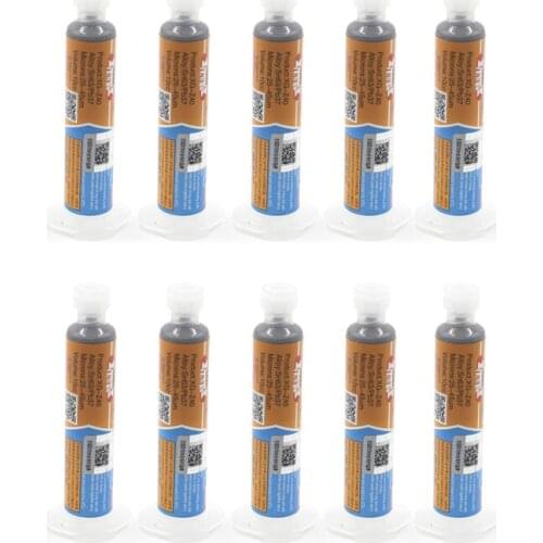 10Pcs Solder Welding Paste Flux XG-Z40 MECHANIC Needle Soldering Glue Services Industry Mechanic Needle Soldering Glue 25-45 um