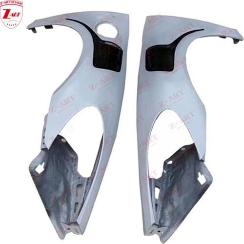 2012-2016 Z-ART for boxster cayman GT2 RS front fender 981 carbon fiber Louver fender for 981 retrofit body kit