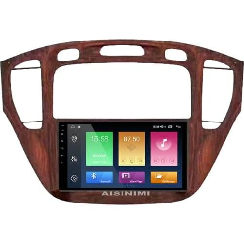 AISINIMI Android 10 Car Dvd Player navigation For Toyota Kluger Highlander 200 car radio Car Audio Gps Multimedia Stereo Monitor