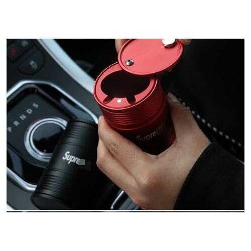 Auto parts aluminum alloy ashtray travel home office carrier for Jeep Renegade Cherokee Wrangler Compass Patriot